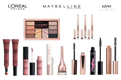 Trend sensoryczność w makijażu L’Oréal Paris x Maybelline x NYX Professional Make-up