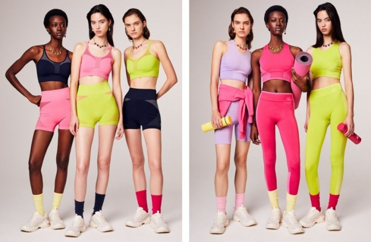 Ona kocha trening z Benetton