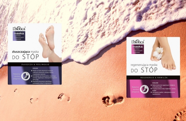 Letnia regeneracja stóp z L’biotica