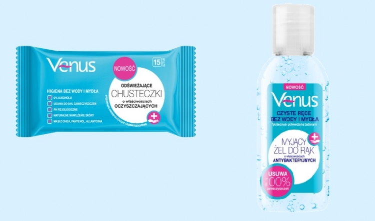 Venus w kobiecej kosmetyczce