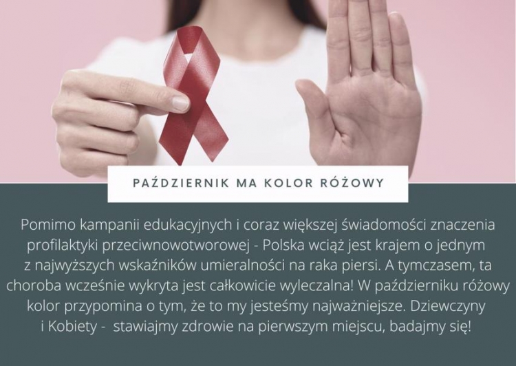 Październik ma kolor różowy