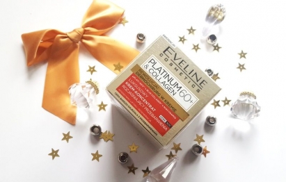 Eveline Platinum & Collagen krem-koncentrat rozjaśniający przebarwienia 60+