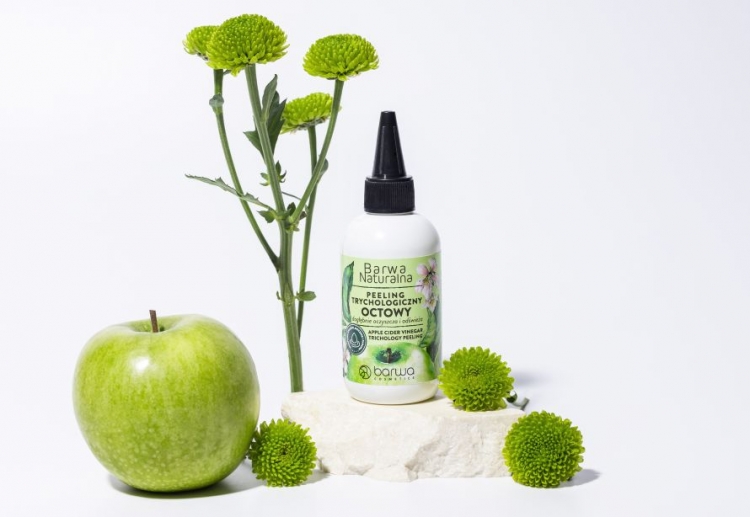 Barwa Naturalna Peeling Trychologiczny Octowy