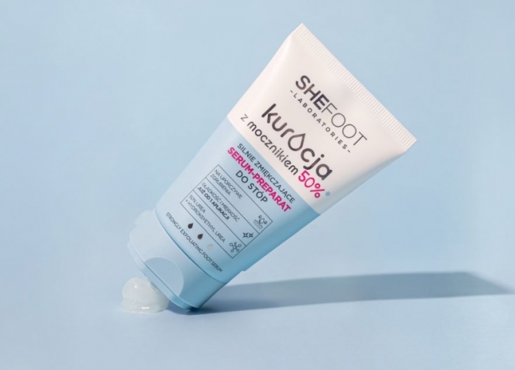 Nowość Shefoot zmiękczające serum do stóp