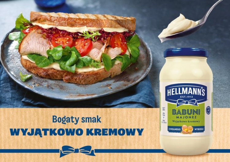 Majonezy Hellmann’s w nowej odsłonie