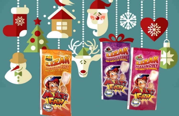 Mikołajki z lizakiem MultiFan