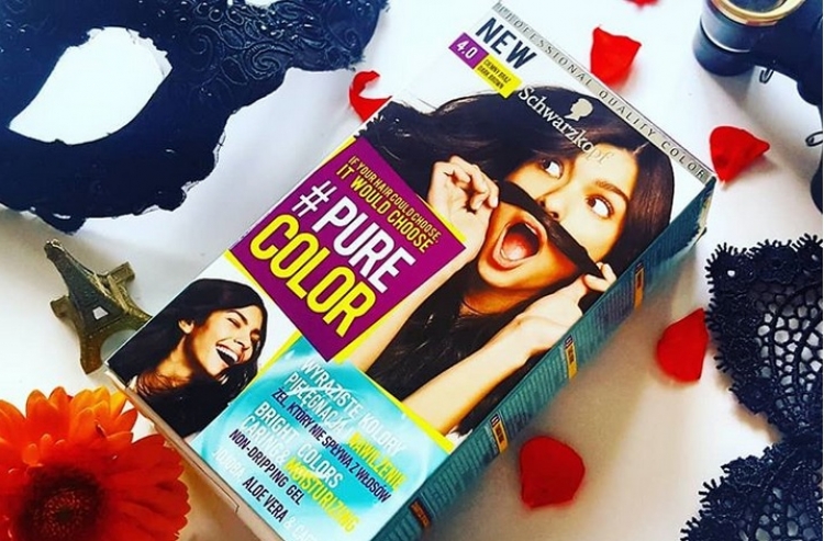 Schwarzkopf Farba Pure Color nr 4.0 ciemny brąz