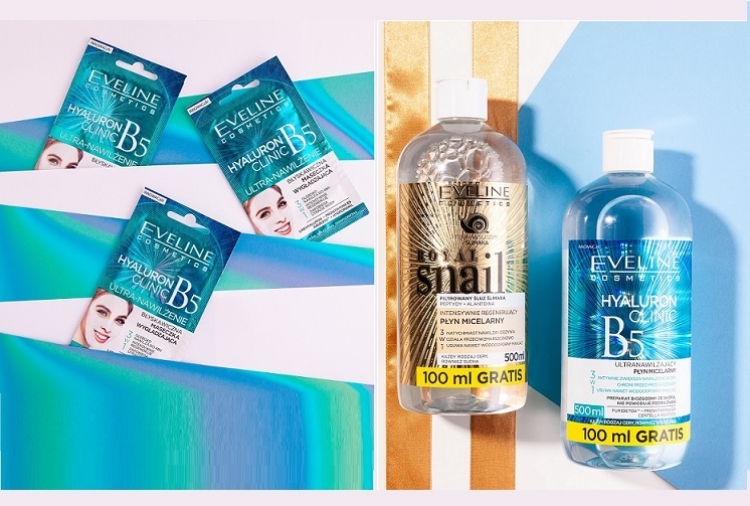 Płyny micelarne i maseczki Eveline Cosmetics