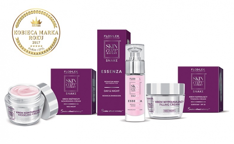 Floslek Skin care Expert Snake Kobiecą Marką Roku 2017
