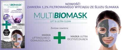Multi Biomask maska odmładzająca + maska oczyszczająca