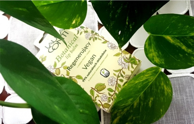Laura Conti Botanical balsam do ust z olejkiem Monoi i Jojoba