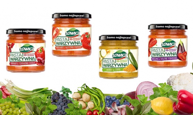Więcej warzyw każdego dnia z pastami Łowicz