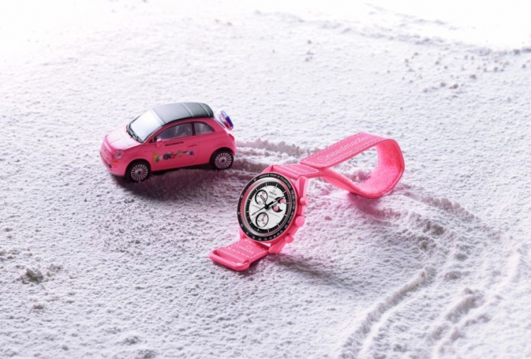 Bioceramic MoonSwatch Mission To The Pink Moonphase Swatch