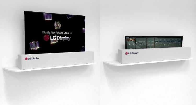 Telewizor przyszłości zwijany w rulon od LG Display
