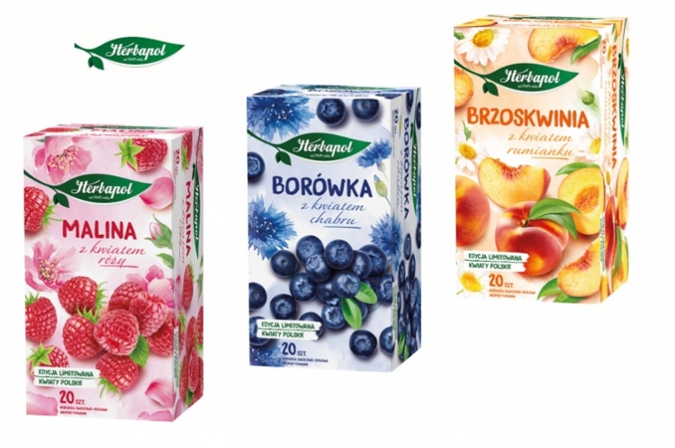 Nowe herbatki Herbapol Kwiaty polskie