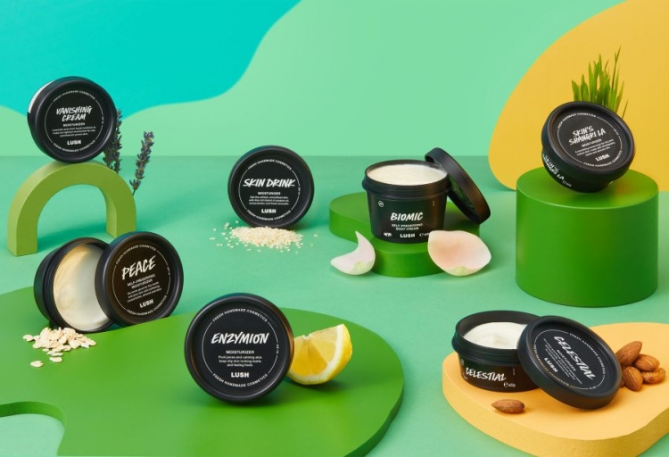 Kosmetyki Lush przyjazne dla mikrobiomu skóry
