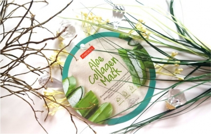 Purederm kolagenowa maseczka nawilżająco-kojąca z aloesem