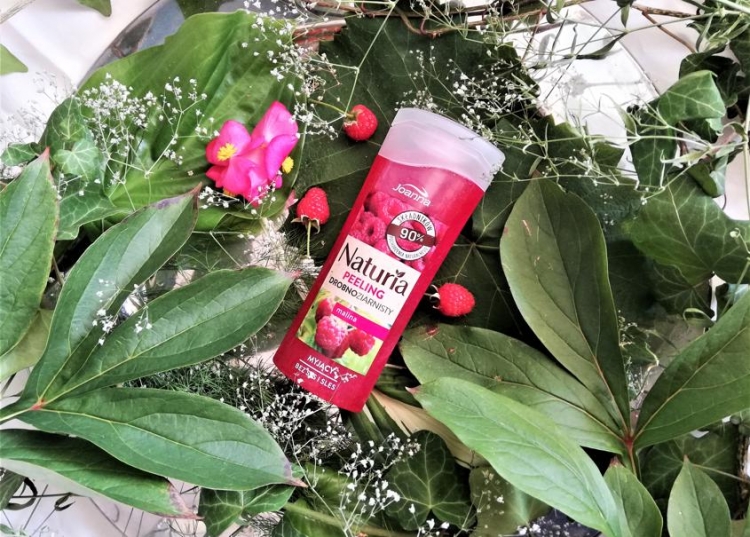 Joanna Naturia peeling drobnoziarnisty Malina